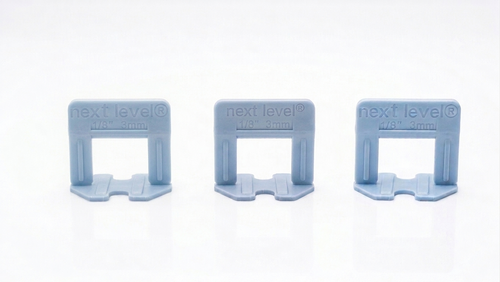 Tile Leveling Clips — 1/8" Wide Grout (500 Pack)
