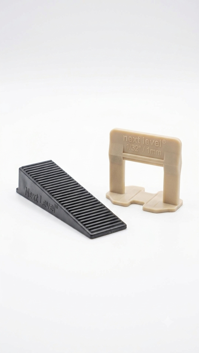 Tile Leveling Clips — 1/32" Ultra-Thin (500 Pack)